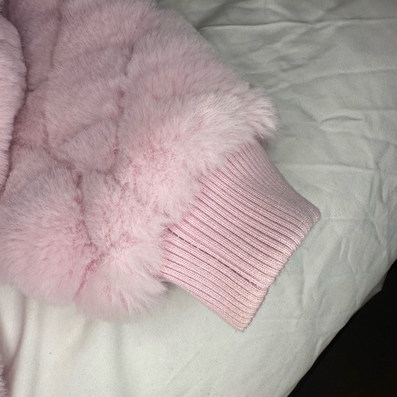 Forever 21 Blush Faux Fur Jacket - Picture 5 of 8